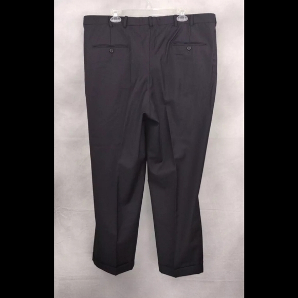 Hickey Freeman Mens Suit 2 Piece Set Size 44R Jacket Blazer Pant Wool Two Button - Picture 4 of 8